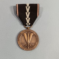 MEDAILLE DE LA RESISTANCE POLONAISE EN FRANCE 1940 - 1944 POLSKI RUCH OPORU WE FRANCJI